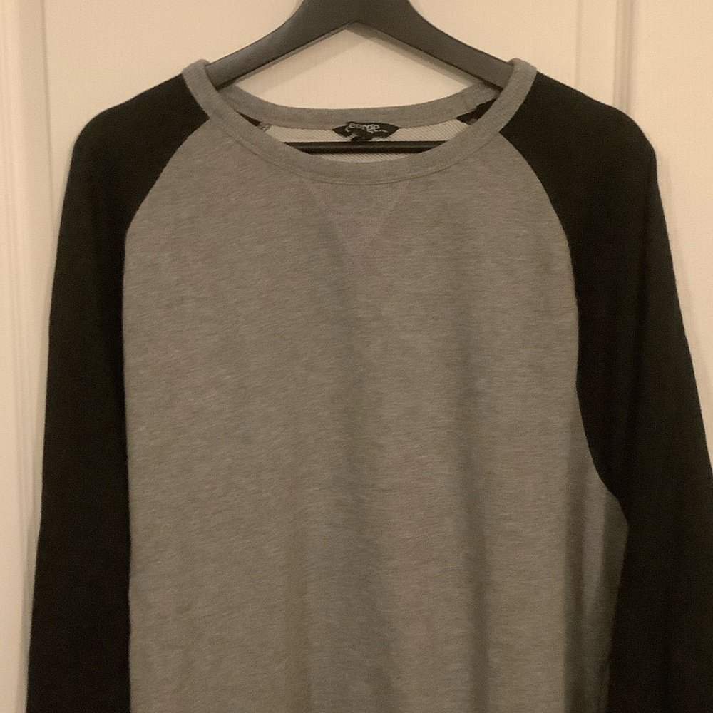 Gray and Black Sweatshirt